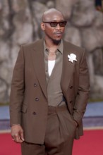 Mahershala Ali at the German premiere of the adventure film Jurassic World, the rebirth at Berlin's