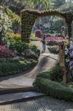 Mae Fah Luang Gardens within the Doi Tung tourist attraction in Chiang Rai, Thailand