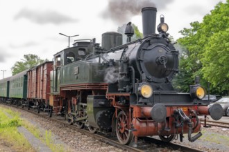 Prussian train steam railway Minden Germany