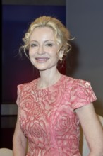 Sandra Navidi (USA expert and author), on the ARD talk show maischberger in the Berlin Adlershof