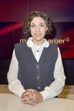 Katharina Hamberger (DLF capital city correspondent), on the ARD talk show maischberger in the