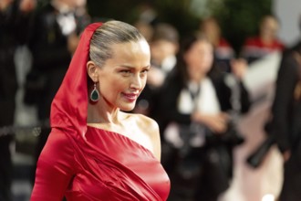 Cannes, France - 16.5.2024: Petra Nemcová on the red carpet during the 78th Cannes International
