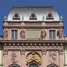 Darmstadt Residential Palace, main portal of the new building by Louis Rémy de la Fosse, Darmstadt,