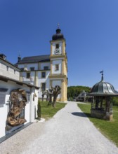 Maria Plain pilgrimage church, baroque church, Bergheim near Salzburg, Flachgau, Salzburger Land,
