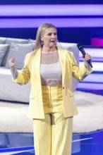 Beatrice Egli at the Beatrice Egli Show in Studio Berlin Adlershof on 08.04.2025. The broadcast