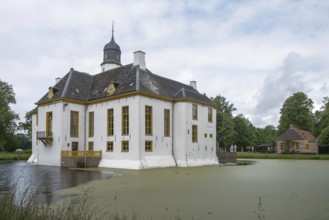 Fraeylemaborg Castle is located on a country estate in Slochteren, province of Groningen,