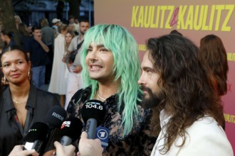 Bill Kaulitz and Tom Kaulitz at the special screening of Kaulitz & Kaulitz S2 at the Delphi