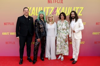 Christoph Weigl, Bill Kaulitz, Katja Hofem, Wiebke Schodder and Tom Kaulitz at the special