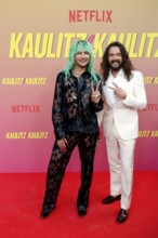 Bill Kaulitz and Tom Kaulitz at the special screening of Kaulitz & Kaulitz S2 at the Delphi