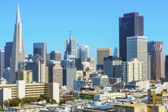 Financial district skyline, San Francisco, California, USA