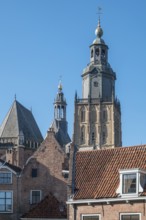 Walburgiskirche tower, Zutphen, Province of Gelderland, Netherlands