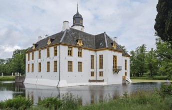 Fraeylemaborg Castle is located on a country estate in Slochteren, province of Groningen,