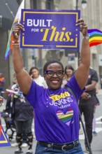 Detroit, Michigan USA - 8 June 2025 - Gay, lesbian, bisexual, and transgender activists and their