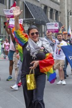 Detroit, Michigan USA - 8 June 2025 - Gay, lesbian, bisexual, and transgender activists and their