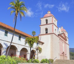 Santa Barbara Mission, Santa Barbara, California, USA