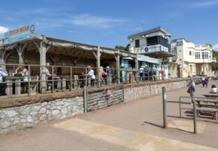 Teign Bean cafe, National Coastwatch, Teign Corinthian Yacht Club, Eastcliff, Teignmouth, south