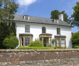 The Lodge, historic large detached house in village of Avebury, Wiltshire, England, UK