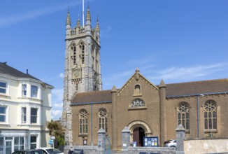 Historic parish church of Saint Michael, Teignmouth, south Devon, England, UK
