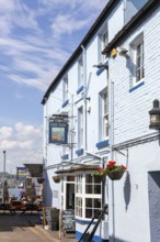 Historic building of the Ship Inn, Teignmouth, south Devon, England, UK