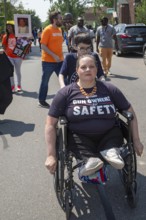 Detroit, Michigan - Silence the Violence, a march against gun violence organized by the Church of