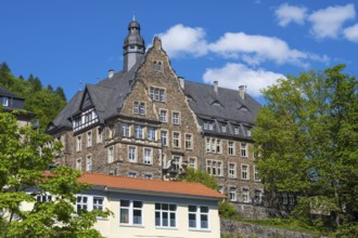 Old District Hall, Altena, Sauerland, Westphalia, North Rhine-Westphalia, Germany