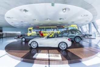 Mercedes-Benz SLK 55 AMG from 2006: Lukas Podolski drove this roadster. The Mercedes-Benz Museum in