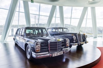 Mercedes-Benz 600 Pullman state limousine from 1965, a one-off from the company's own fleet, which