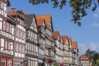 Bad Sooden, Allendorf, Allendorf district, historic old town with numerous half-timbered houses
