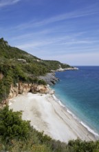 Milopotamos Beach on the Aegean Sea, Pelion Peninsula, Thessaly, Greece