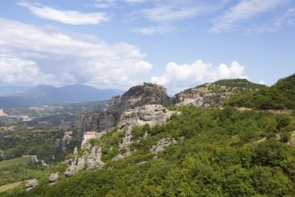 Meteora Rocks and Monasteries, Kalambaka, Thessaly, Greece