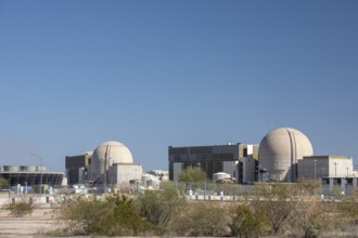 Tonopah, Arizona - The Palo Verde Nuclear Power Plant. It is one of the largest nuclear plants in