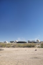Tonopah, Arizona - The Palo Verde Nuclear Power Plant. It is one of the largest nuclear plants in