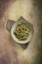 Jonjoli, Colchian klekachka, Georgian appetizer, pickled jonjoli, no people