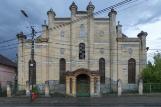 Synagogue built in 1896, Medias, Transylvania, Romania