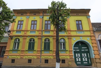 Restored residential building from the 19th century, Medias, Romania