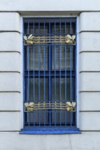 Window with art nouveau grille, Chernowicz, Ukraine
