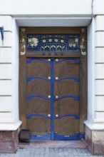 Art nouveau door around 1900, Chernowicz, Ukraine