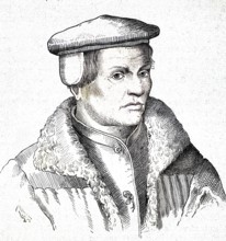 Thomas Müntzer (geboren um 1489, gestorben 27. Mai 1525) war ein Theologe, Reformator und