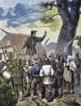 German Peasants' War, 1524-1526, Lochmeier preaches to 7000 men/German Peasants' War, Lochmeier