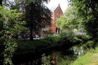The Old Gymnasium Oldenburg was built in the style of round arch historicism based on designs by