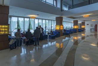 Hotel lobby at Hotel Napoca, Klausenberg, Bulgaria