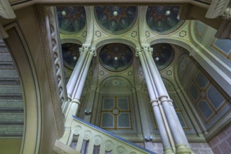 Staircase of the National Yuri Fedkovych University, founded in 1875, Czernowicz, Ukraine