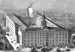 G. W. Gail & Ax's Tobacco Works Baltimore, Tabakfabrik, Gail'sche Zigarrenfabrik, also Georg