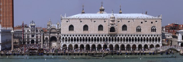 Dogenlasast, St. Mark's Square and Bridge of Sighs, Venice, Italy