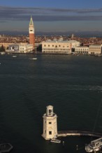 View of San Marco from Campanile San Gorgio di Maggiore, Venice, Veneto, Italy