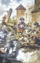 German Peasants' War, 1524-1526, Imperial Knight Franz von Sickingen dies at his Nanstein