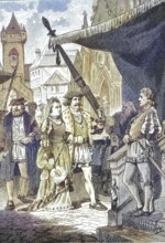 German Peasants' War, 1524-1526, bourgeois and knightly costumes at this time/German Peasants' War,