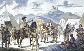 German Peasants' War, 1524-1526, Reichsritter Franz von Sickingen und der Reichsherold/German