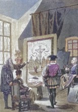 German Peasants' War, 1524-1526, Jos Friz at the painter in Heilbronn. Joss Fritz (born around