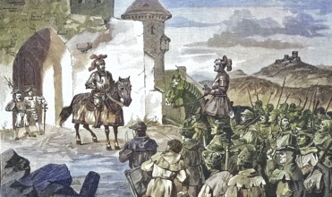 German Peasants' War, 1524-1526, The Bishop Marshal Negotiates with the Farmers/German Peasants'